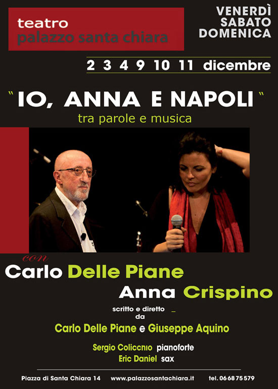 Io Anna e Napoli - Teatro Palazzo Santa Chiara
