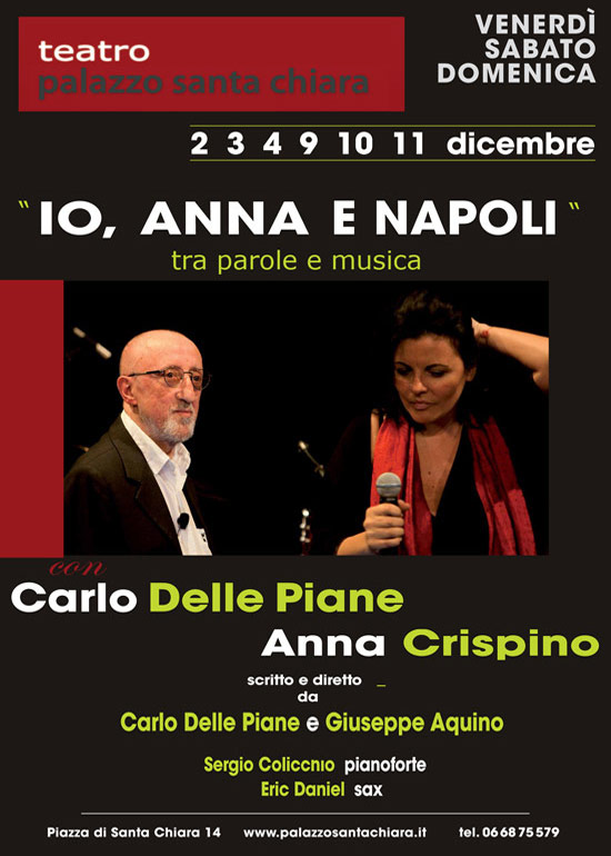 Io Anna e Napoli - Teatro Palazzo Santa Chiara